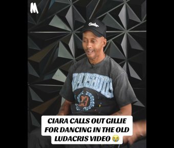 Ciara Calls Out Gillie for His Dance Moves in Ludacris Video 😭