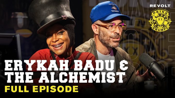 Erykah Badu & The Alchemist On Andre 3000, Jay-Z, No-Phone Shows, Her "Legend" & More | Drink Champs