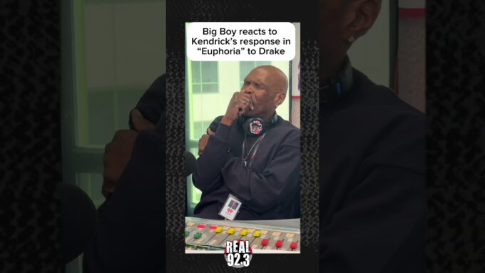 Big Boy's Reaction To Kendrick Lamar's "Euphoria" Diss Track to Drake & J. Cole