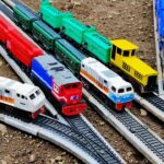 🚂 RAIL KING BIG BOY‼️ Smart Toy Train That Moves by Itself🔥 With Real Sound & Lights!